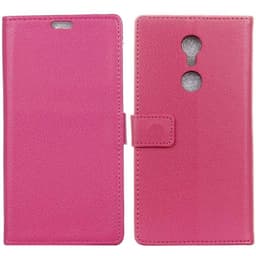 Lompakkokotelo 2-kortti ZTE Axon 7 Mini  - pinkki