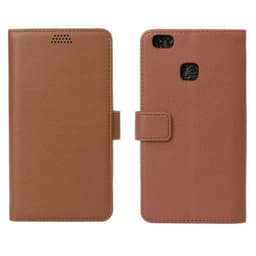 Lompakkokotelo 2-kortti Huawei P9 Lite (VNS-L31)  - ruskea
