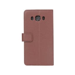 Lompakkokotelo 2-kortti Samsung Galaxy J5 2016 (SM-J510F)  - ruskea