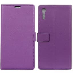 Lompakkokotelo 2-kortti Sony Xperia XZ / XZ (F8331)  - violetti