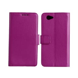 Lompakkokotelo 2-kortti Sony Xperia Z5 Compact (E5823)  - violetti