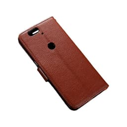 Lompakkokotelo 3-kortti Huawei Nexus 6P  - ruskea