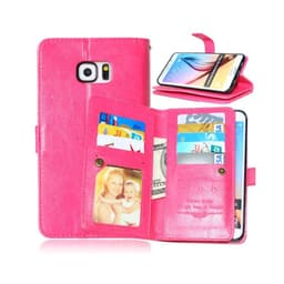 Dobbeltflip Flexi 9-kort Samsung Galaxy S6 Edge Plus (SM-G928F)  - Ros