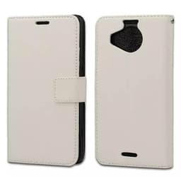 Lommebokdeksel 3-kort Microsoft Lumia 950XL (RM-1116)  - Hvit