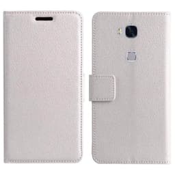 Lommebokdeksel 2-kort Huawei Honor 5X (KIW-AL10)  - Hvit