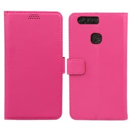 Lompakkokotelo 2-kortti Huawei P9 Plus (VIE-L29)  - pinkki
