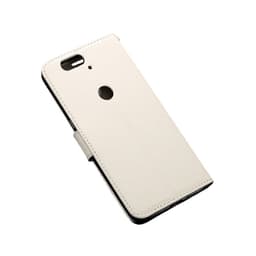 Lompakkokotelo 3-kortti Huawei Nexus 6P  - valkoinen