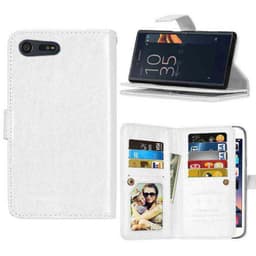 Dobbeltflip Flexi 9-kort Sony Xperia X Compact (F5321)  - Hvit