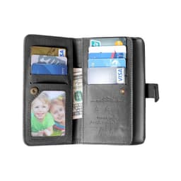 Lompakkotelo Flexi 9-kortti OnePlus One (E1005)  - musta