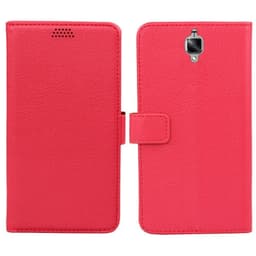 Lompakkokotelo 2-kortti OnePlus 3 / 3T  - punainen