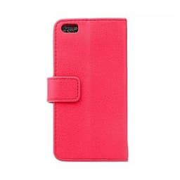 Wallet cover 2-kort Apple iPhone 4 / 4S  - rød