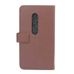 Lommebokdeksel 2-kort Motorola Moto X Play (XT1563)  - brun
