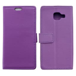 Lompakkokotelo 2-kortti Samsung Galaxy A9 2016 (SM-A900F)  - violetti
