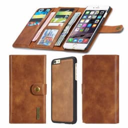 Lompakkotelo Tri-Fold 12-kortti Apple iPhone 6 / 6S Plus  - ruskea