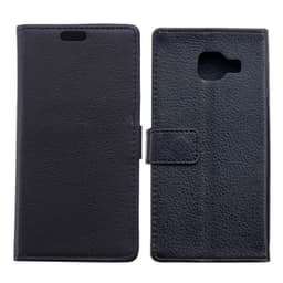Lompakkokotelo 2-kortti Samsung Galaxy A9 2016 (SM-A900F)  - musta