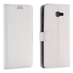 Lompakkokotelo 2-kortti Samsung Galaxy A7 2017 (SM-A720F)  - valkoinen