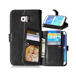Lompakkotelo Flexi 9-kortti Samsung Galaxy S6 (SM-G920F)  - musta