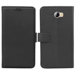 Lommebokdeksel 2-kort Huawei Y5 II, Y6 II Compact  - Svart