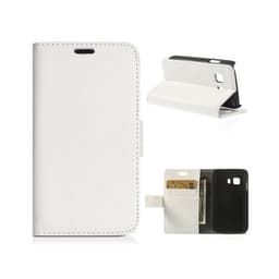 Lommebokdeksel 2-kort Samsung Galaxy Young 2 (SM-G130H)  - Hvit