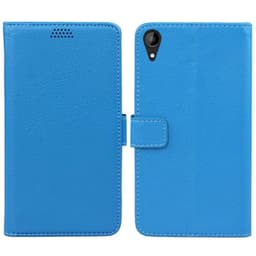 Lompakkokotelo 2-kortti HTC Desire 825  - sininen