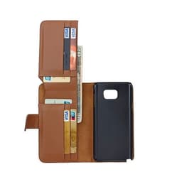 Lompakkokotelo 7-kortti Samsung Galaxy Note 5 (SM-920C)  - ruskea