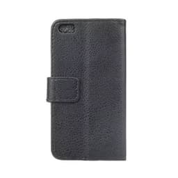 Lompakkokotelo 2-kortti Apple iPhone 4 / 4S  - musta