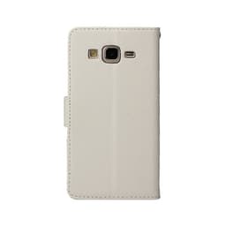 Lommebokdeksel 2-kort Samsung Galaxy On5 (SM-G550F)  - Hvit