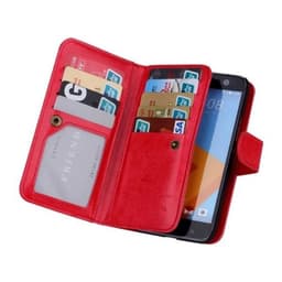 Dobbeltflip Magnet 2i1 9-kort HTC 10  - RØD