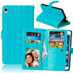 Dobbelt Flip Flexi 9-kort Sony Xperia XA Ultra (F3211)  - Lyseblå