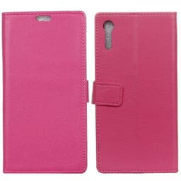 Lommebokdeksel 2-kort Sony Xperia XZ / XZs (F8331)  - Rosa