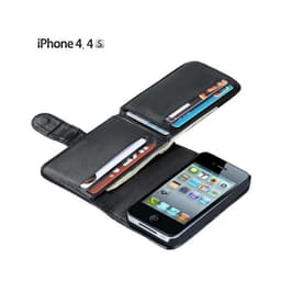 Multi Wallet 7-kort Apple iPhone 4 / 4S  - sort