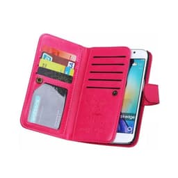 Dobbelflip magnet 2i1 Samsung Galaxy S6 Edge Plus (SM-G928F)  - Rosa