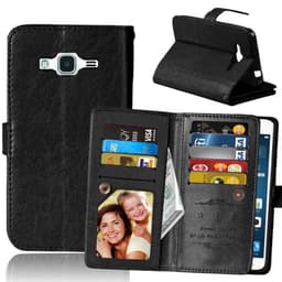 Lompakkotelo Flexi 9-kortti Samsung Galaxy J3 / J3 2016 (SM-J300 / J32