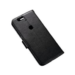 Lompakkokotelo 3-kortti Huawei Nexus 6P  - musta