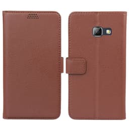 Lommebokdeksel 2-kort Samsung Galaxy A3 2017 (SM-A320F)  - brun