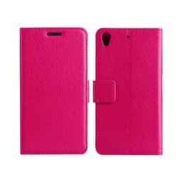 Lommebokdeksel 2-kort HTC Desire 626  - Rosa