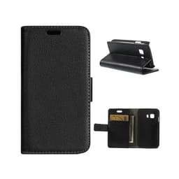 Lommebokdeksel 2-kort Samsung Galaxy Young 2 (SM-G130H)  - Svart