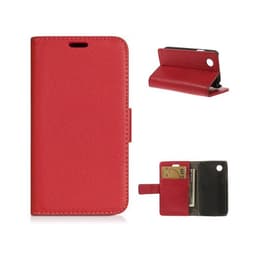 Wallet 2-kort til LG L40 (D170)  - rød