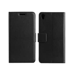 Lompakkokotelo 2-kortti Sony Xperia Z5 Premium (E6853)  - musta