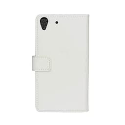 Lompakkokotelo 2-kortti Huawei Y6 2015 (SCL-L01)  - valkoinen