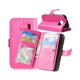 Dobbeltflip Flexi 9-kort Samsung Galaxy S7 (SM-G930F)  - Rosa
