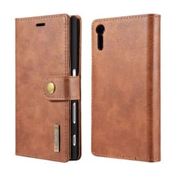 DG-Ming Lommebok 2i1 Sony Xperia XZ / XZs (F8331)  - brun