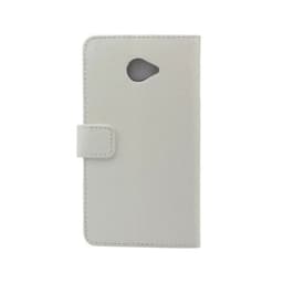 Lommebokdeksel 2-kort LG K5 (X220)  - Hvit