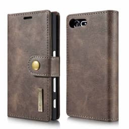 DG-Ming Wallet 2i1 til Sony Xperia X Compact (F5321)  - Grå