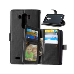 Dobbeltflip Flexi 9-kort LG G3 (D855)  - Svart
