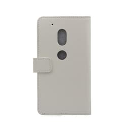 Lommebokdeksel 2-kort Motorola Moto G4, G4 + (XT1622)  - Hvit