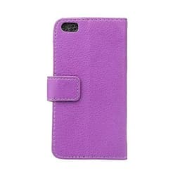 Lommebokdeksel 3-kort iPhone 5, 5S, 5SE  - lilla
