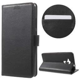 Lompakkokotelo 2-kortti Huawei Honor 7 Lite (NEM-L21)  - musta