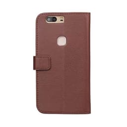 Lommebokdeksel 2-kort Huawei Honor V8  - brun