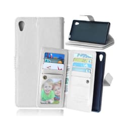 Dobbeltflip Flexi 9-kort Sony Xperia Z5 Premium (E6853)  - Hvit